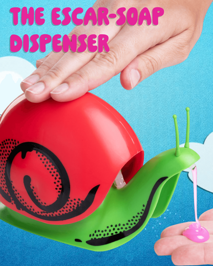 Escar-Soap Snail Soap Dispenser | Refillable Sink Buddy