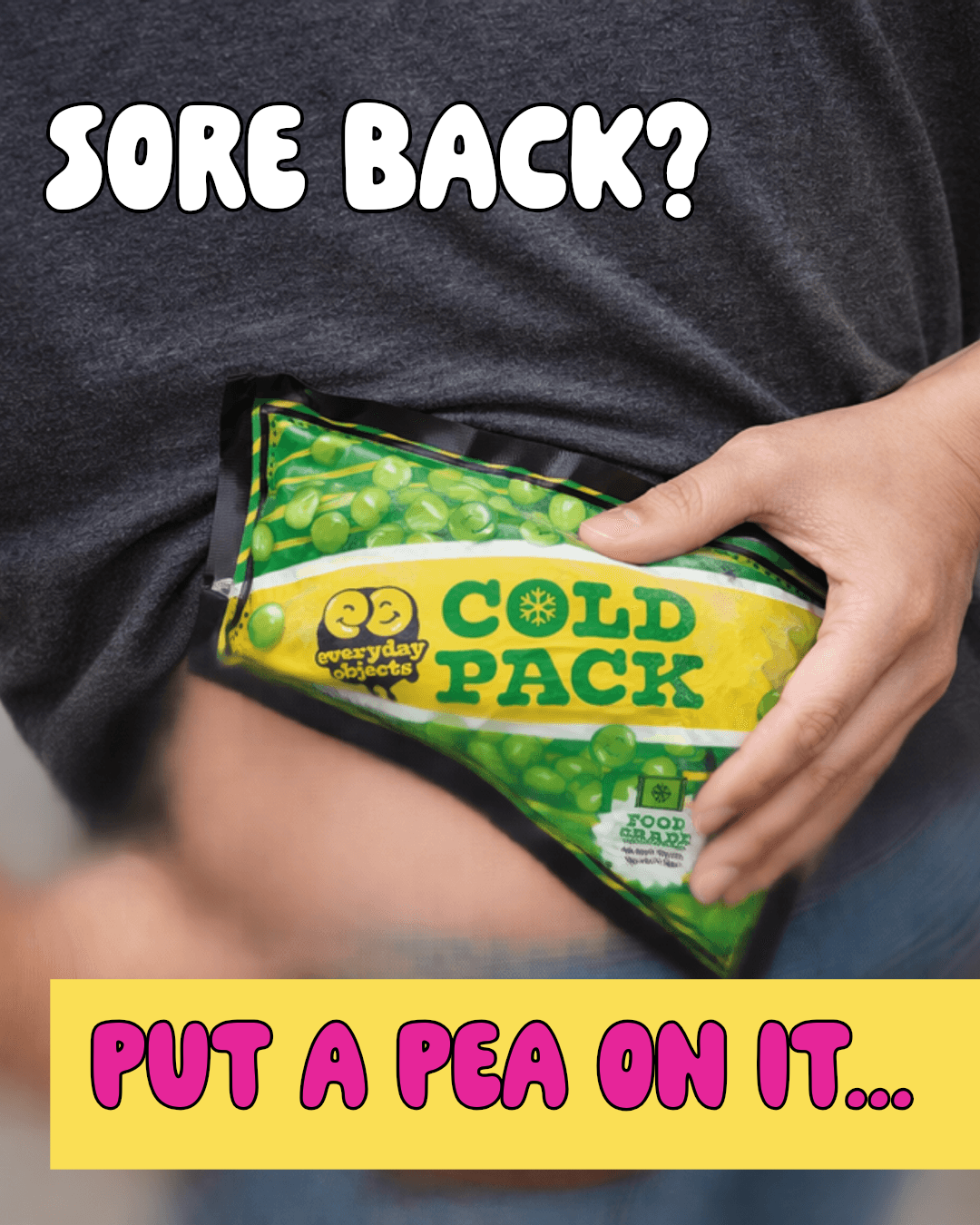 Chill Peas – Reusable Hot-Cold Pack