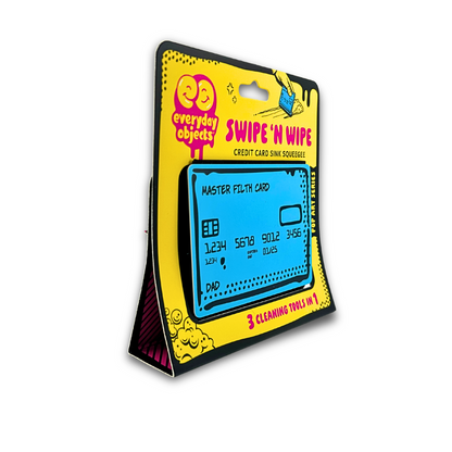 Swipe and Wipe Credit All Purpose  Squeegee - Dad Blue