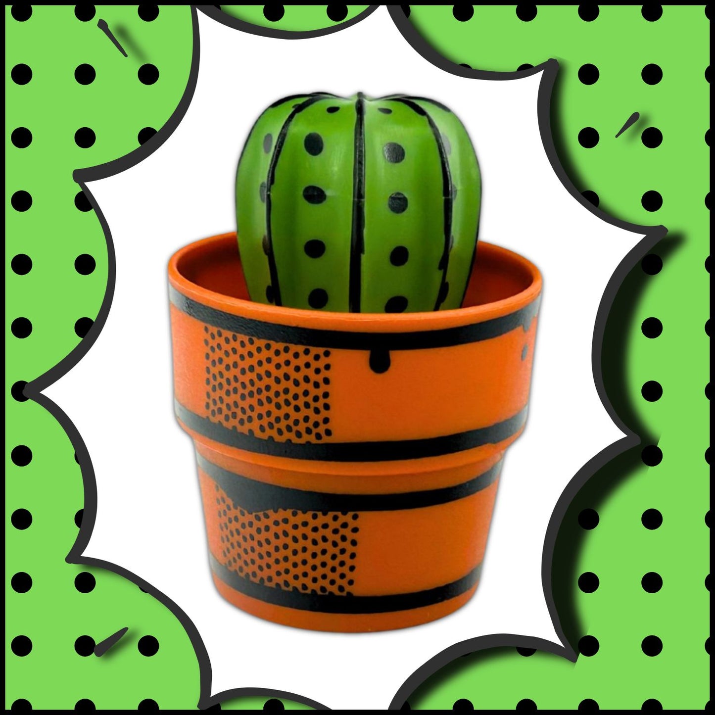 Cactus Makes Perfect – Mesh Scrub Brush for Dishes | Funny Cactus Sponge for Kitchen Cleaning