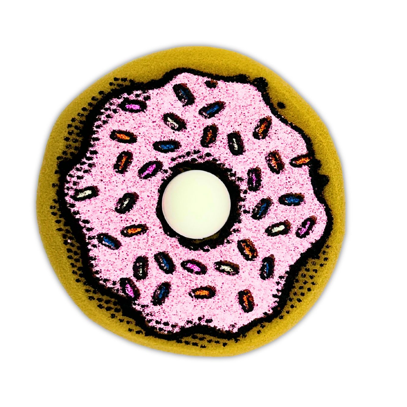 Suds ’N Sprinkles – Donut Sponge Set (4-Pack) | Cute Kitchen Scrubbers for Dishes & Sink Cleaning