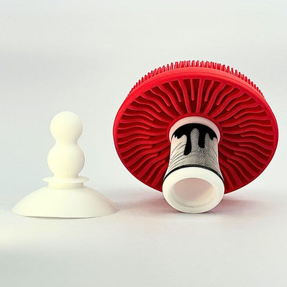 Fungus Among Us – Mushroom Silicone Scrubber | Heat-Resistant Kitchen Sponge for Dishes & Pans