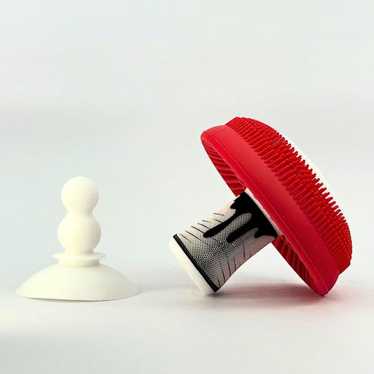 Fungus Among Us – Mushroom Silicone Scrubber | Heat-Resistant Kitchen Sponge for Dishes & Pans