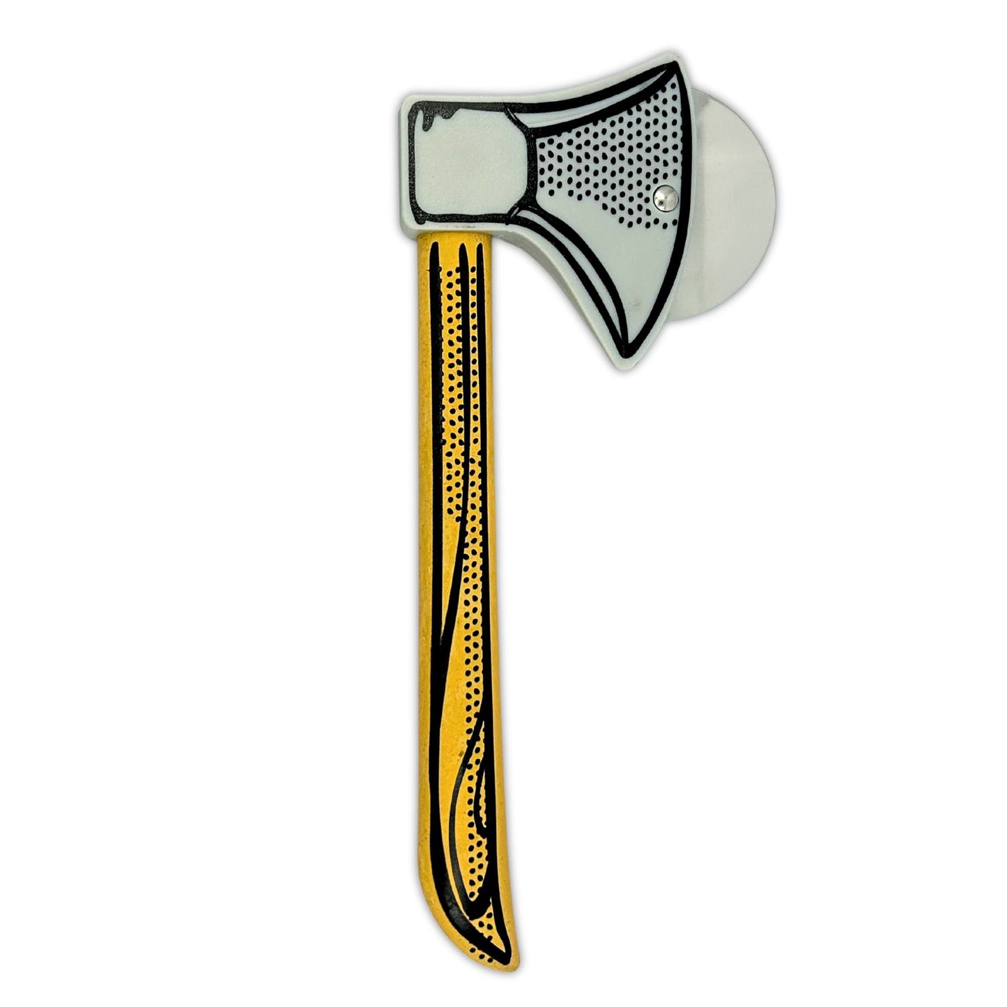 Slice 'N Dice Pizza Cutter Hatchet - Stainless Steel Blade