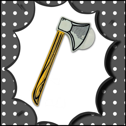 Slice 'N Dice Pizza Cutter Hatchet - Stainless Steel Blade