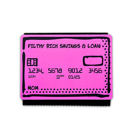 Swipe and Wipe Credit All Purpose  Squeegee - Mom Pink