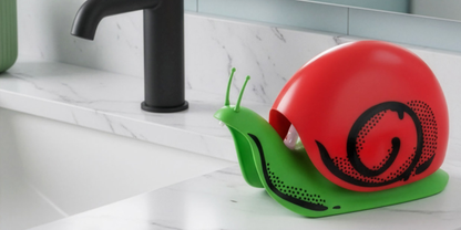 Escar-Soap Snail Soap Dispenser | Refillable Sink Buddy