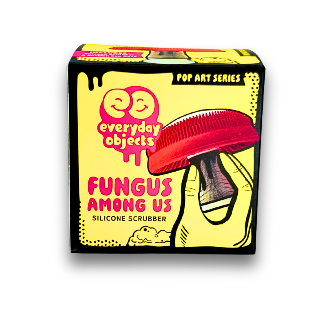 Fungus Among Us – Mushroom Silicone Scrubber | Heat-Resistant Kitchen Sponge for Dishes & Pans