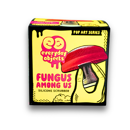 Fungus Among Us – Mushroom Silicone Scrubber | Heat-Resistant Kitchen Sponge for Dishes & Pans