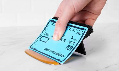 Swipe and Wipe Credit All Purpose  Squeegee - Dad Blue