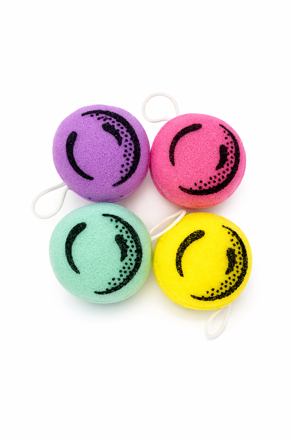 Scrub-A-Roons – Macaron Sponge Set (4-Pack) | Dessert-Themed Scrubbers for Kitchen & Dishes