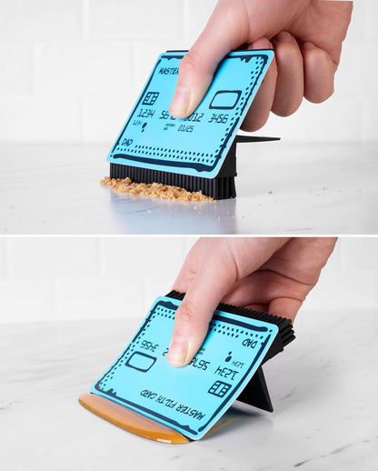 Swipe and Wipe Credit All Purpose  Squeegee - Dad Blue